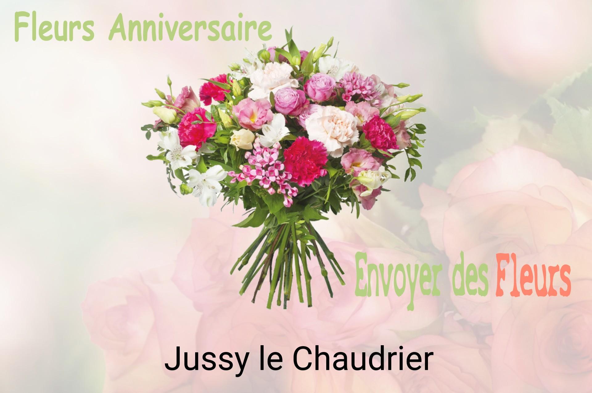 Bouquet de fleurs d’anniversaire livré à Jussy-le-Chaudrier